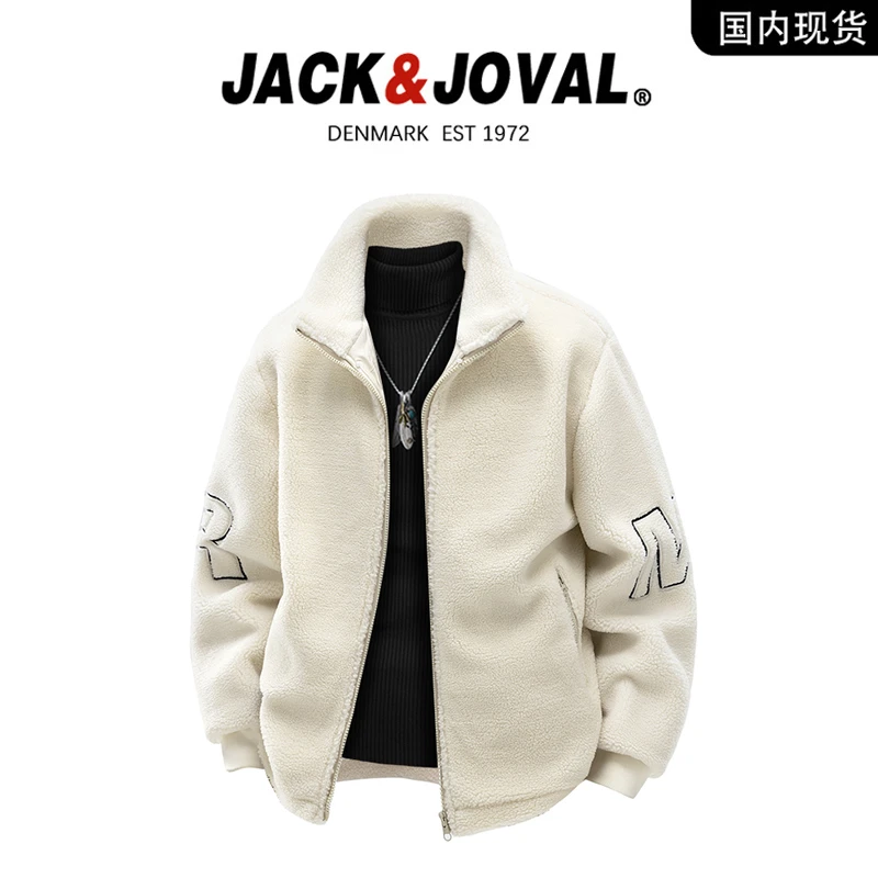 【品牌现货撤柜】英国JACK JOVAL品牌羊羔绒加厚外套男女冬季棉衣