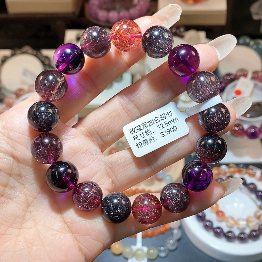 水晶手链未镶嵌彩超七