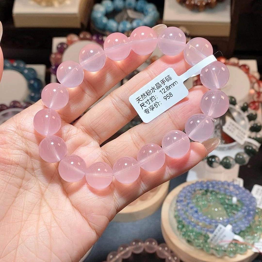 水晶手链未镶嵌粉水晶
