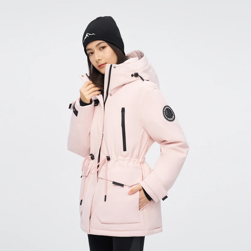 波司登冬季新款时尚户外加厚一手长极寒装备羽绒服B40142322