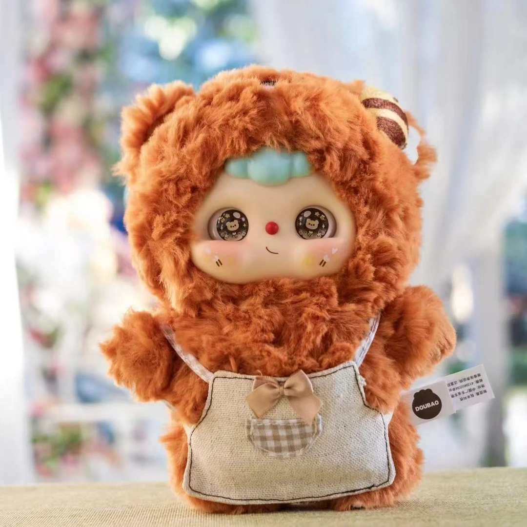 豆包绒绒宝宝学院系列潮玩毛绒玩偶潮玩钥匙扣