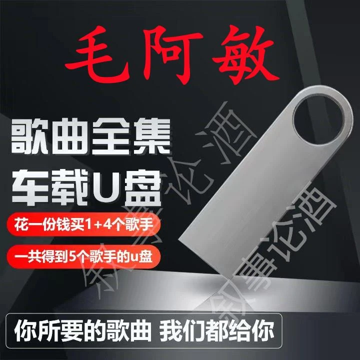 车载u盘毛阿敏歌曲全部专辑MP3音乐经典老歌高音质车用汽车通用