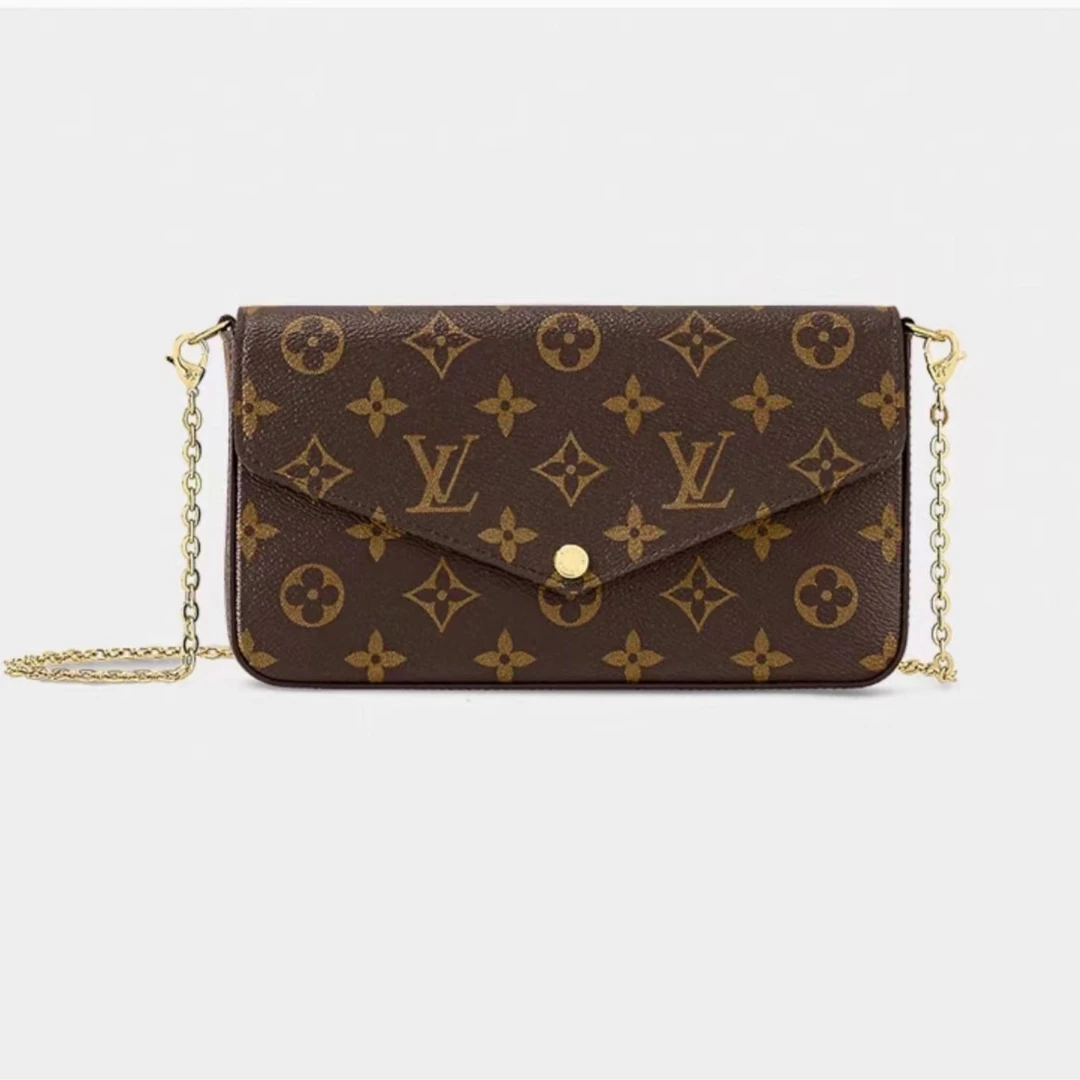 99新 LouisVuitton/路易威登 【专属】LV 老花三合一 斜跨包