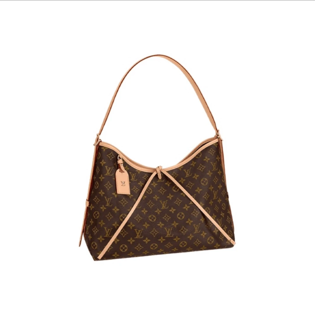 99新 LouisVuitton/路易威登 【专属】LV老花 carryall 中号单肩