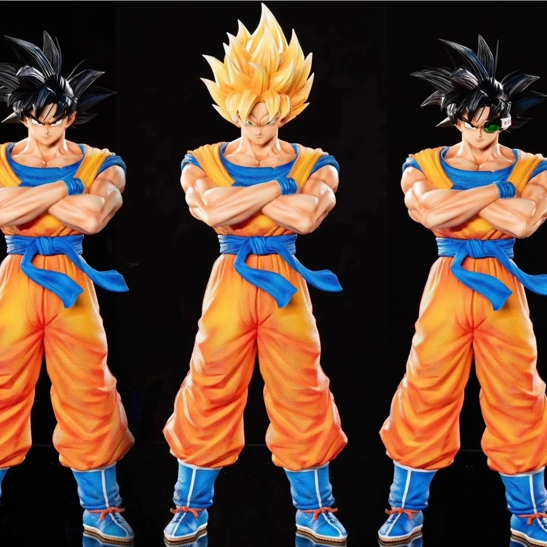 新品现货 30厘米 抱胸基纽悟空  手办模型摆件