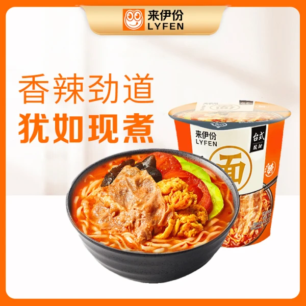 来伊份番茄牛肉方便面70g