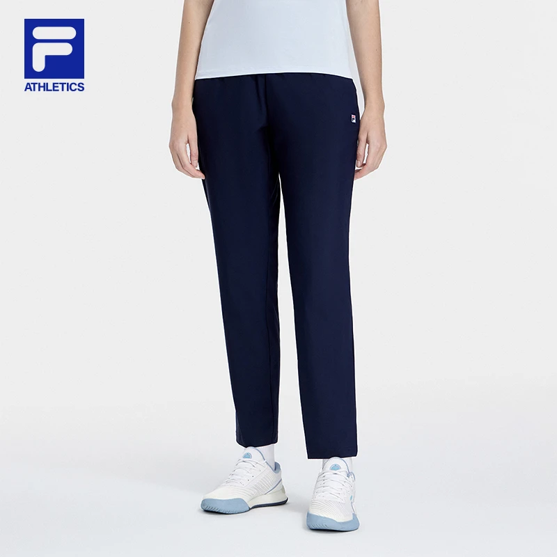 Fila/斐乐女士【高弹百搭长裤】雅丹风早秋速干休闲裤A51W433603A