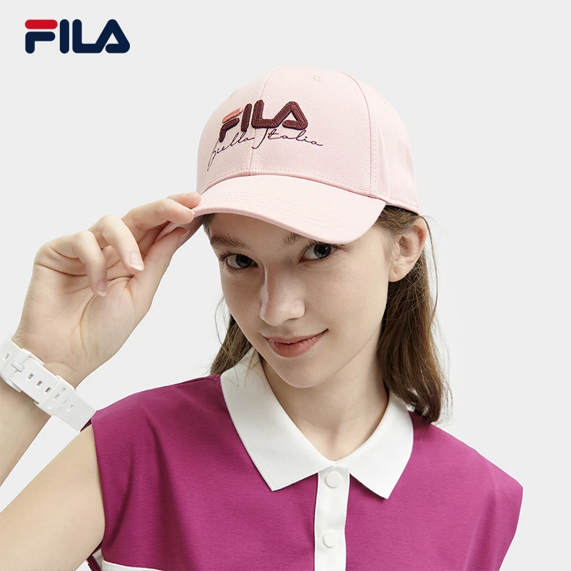 Fila/斐乐棒球帽情侣夏户外遮阳百搭运动帽【雅丹风】F13U429234F