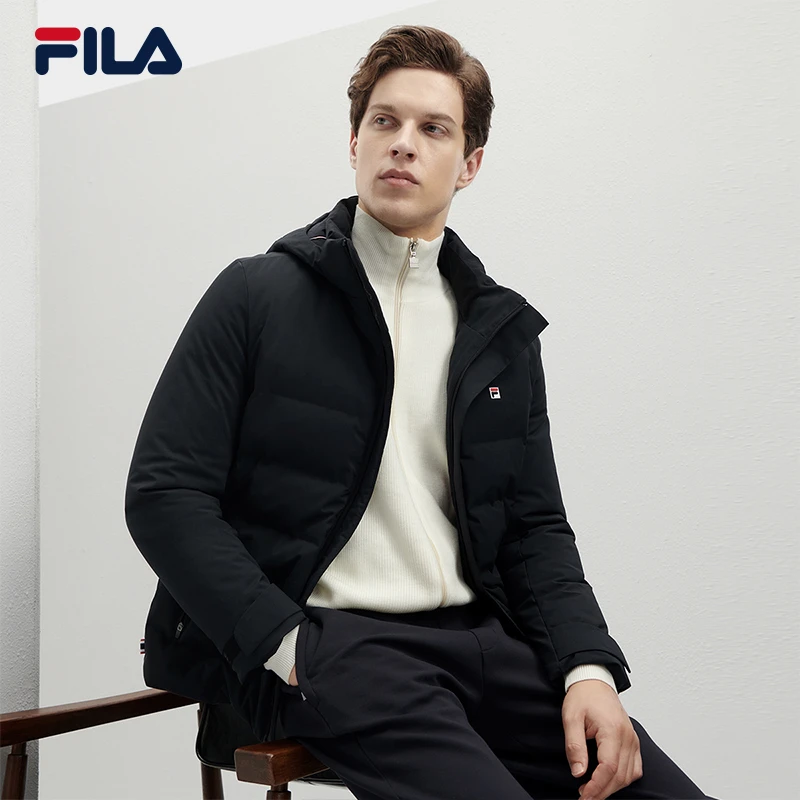 斐乐男士款羽绒服2023冬季新款基础舒适休闲保暖外套 F11M341904F