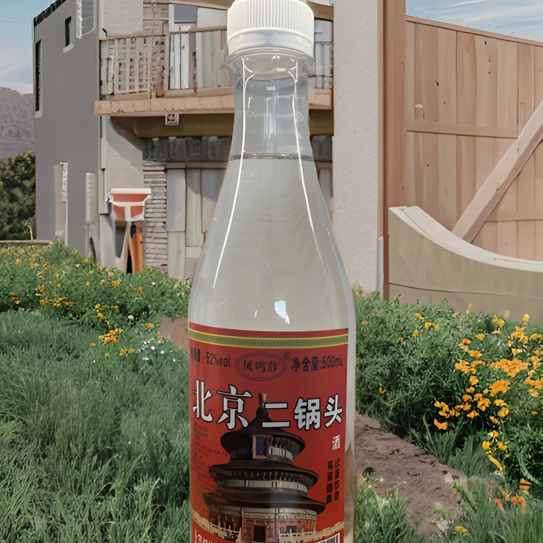 凤鸣辞北京二锅头浓香型约两斤白酒净含量52度白酒52度500