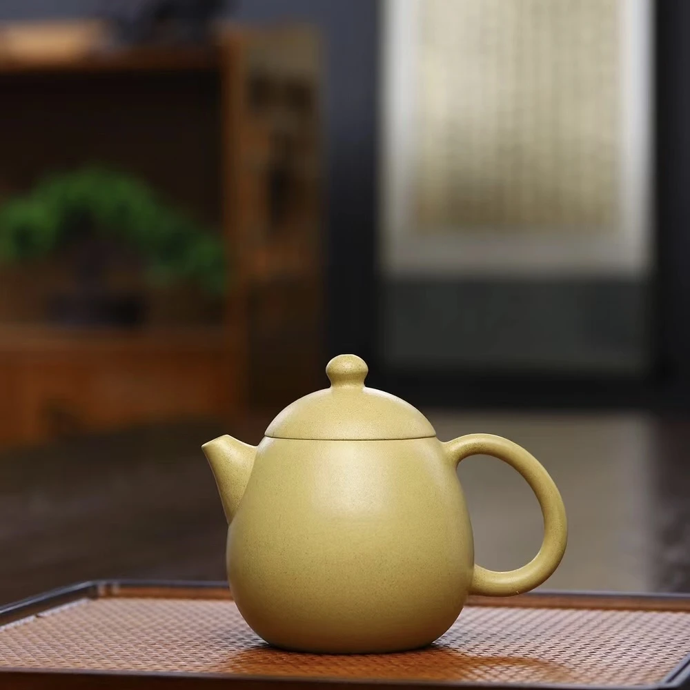 正宗宜兴紫砂壶纯全手工泡茶壶原矿黄金段泥龙蛋旦壶正宗功夫茶具