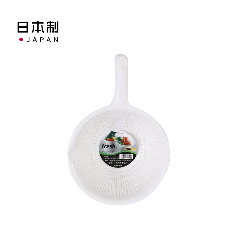 日本洗菜篮沥水篮塑料淘米篮2件套