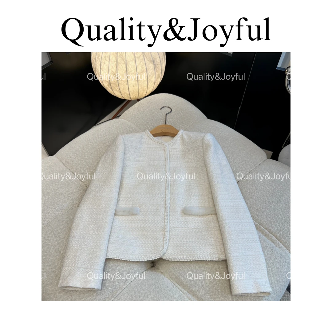 【优雅永存】2025春季新款重工气质高级感小香风轻奢外套