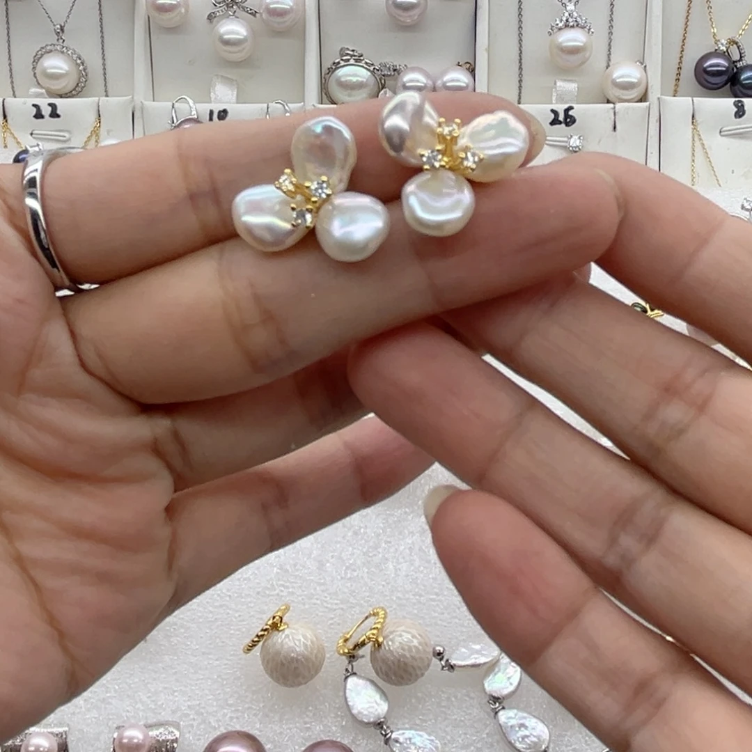 淡水珍珠戒指未镶嵌13