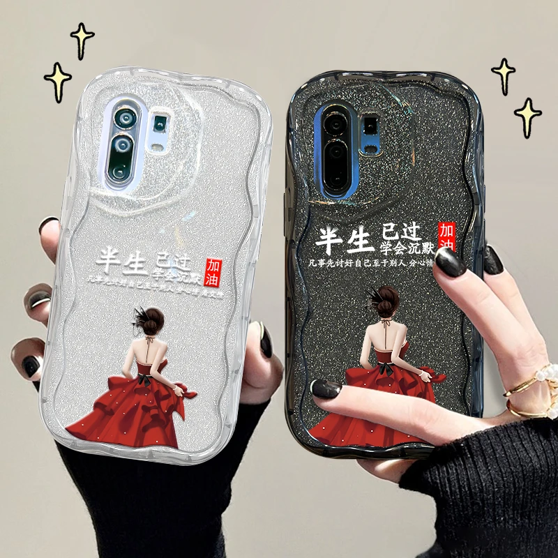 适用vivox30手机壳X30Pro保护套半生已过奶油纹透明硅胶壳防摔