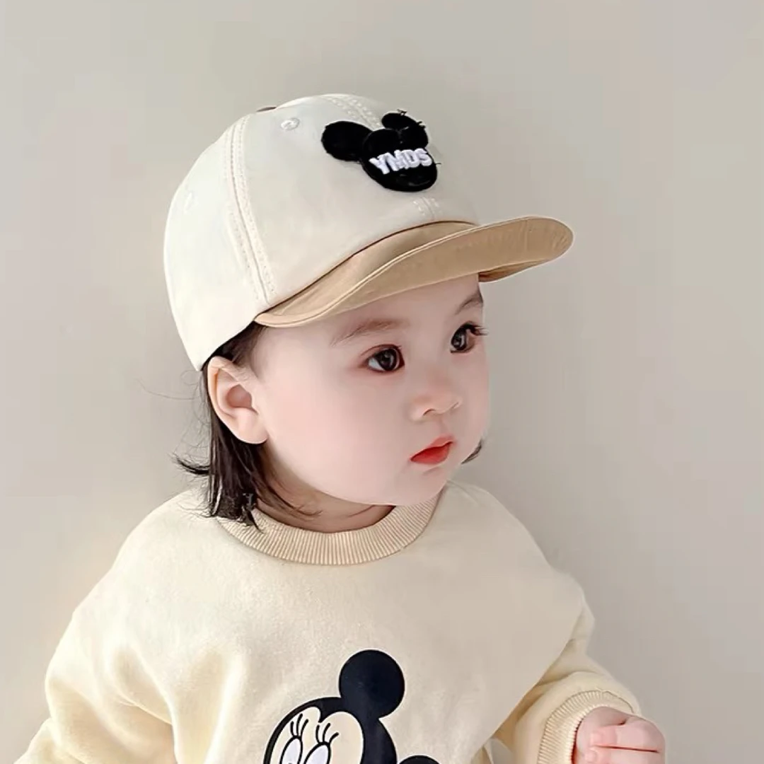 【小布丁】婴儿鸭舌帽春秋薄款宝宝帽子韩版遮阳防晒帽可爱棒球帽潮