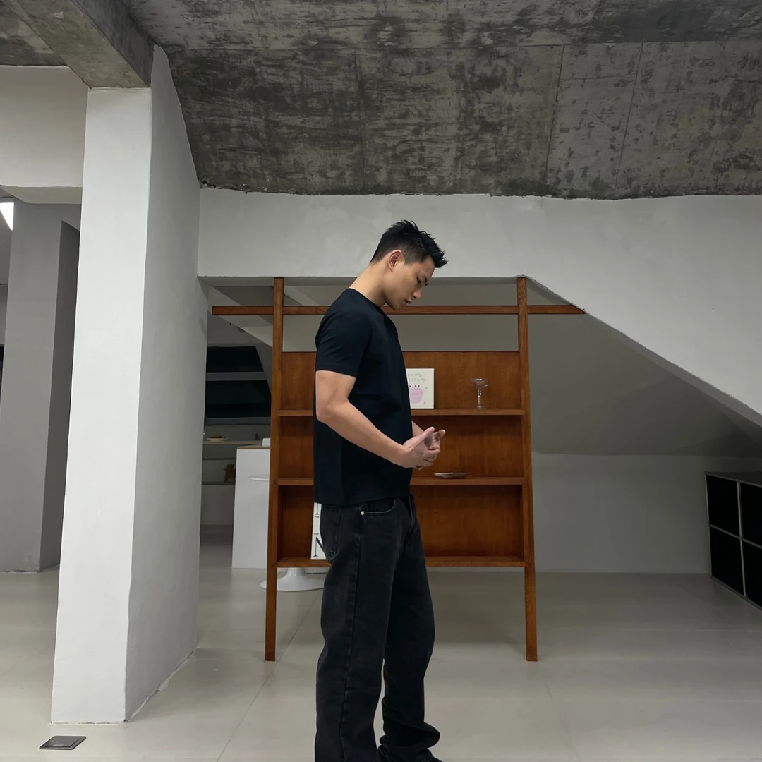 GTAL美式休闲纯色T纳维亚科技面料健身运动冰皮速干弹力圆领短袖