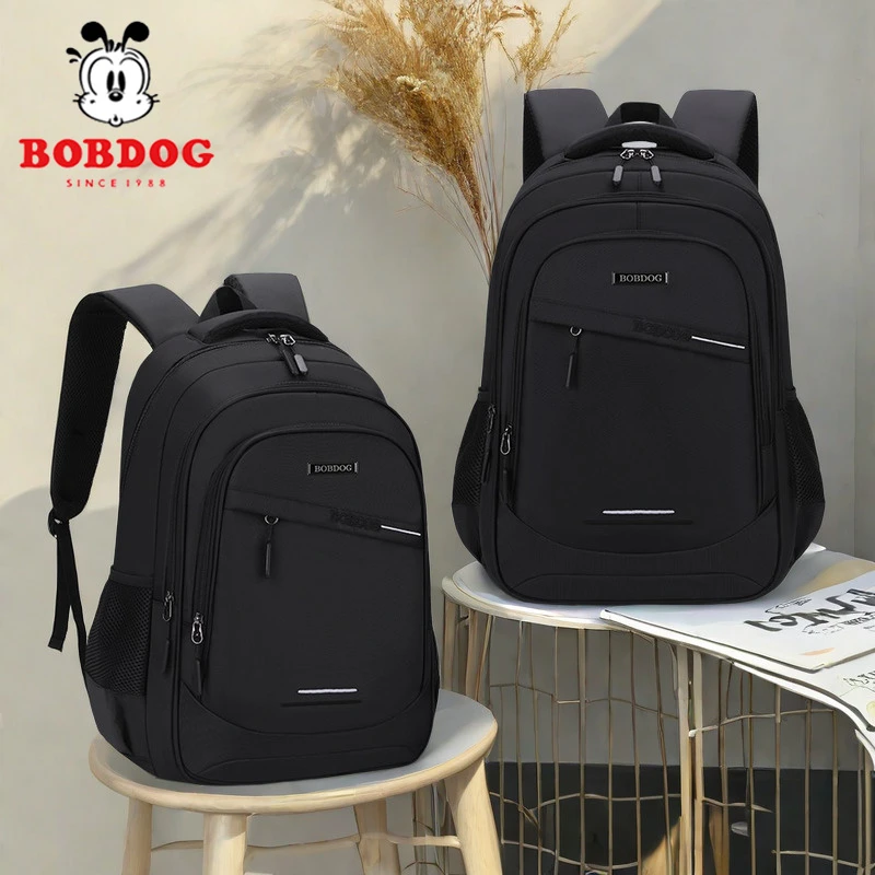 巴布豆双肩背包男孩6-12岁小学生推荐深色耐脏减负背包儿童双肩包