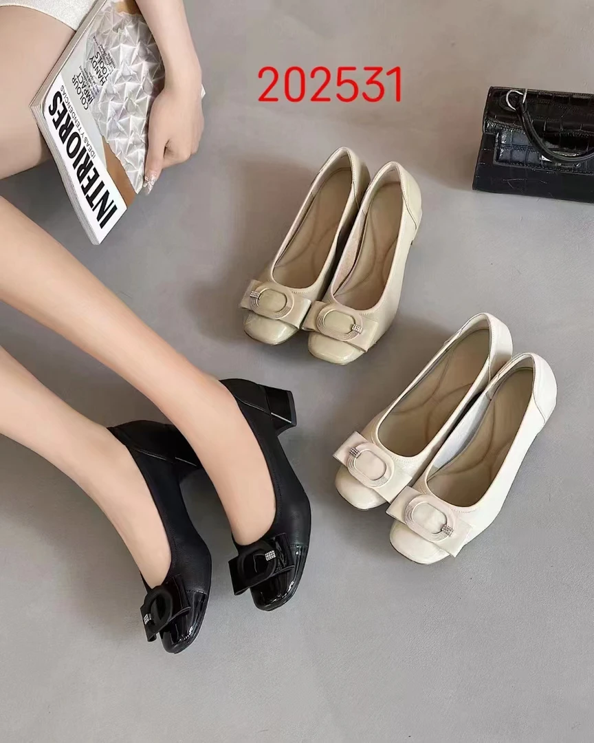 真皮妈妈2024新款法式高跟通勤单鞋