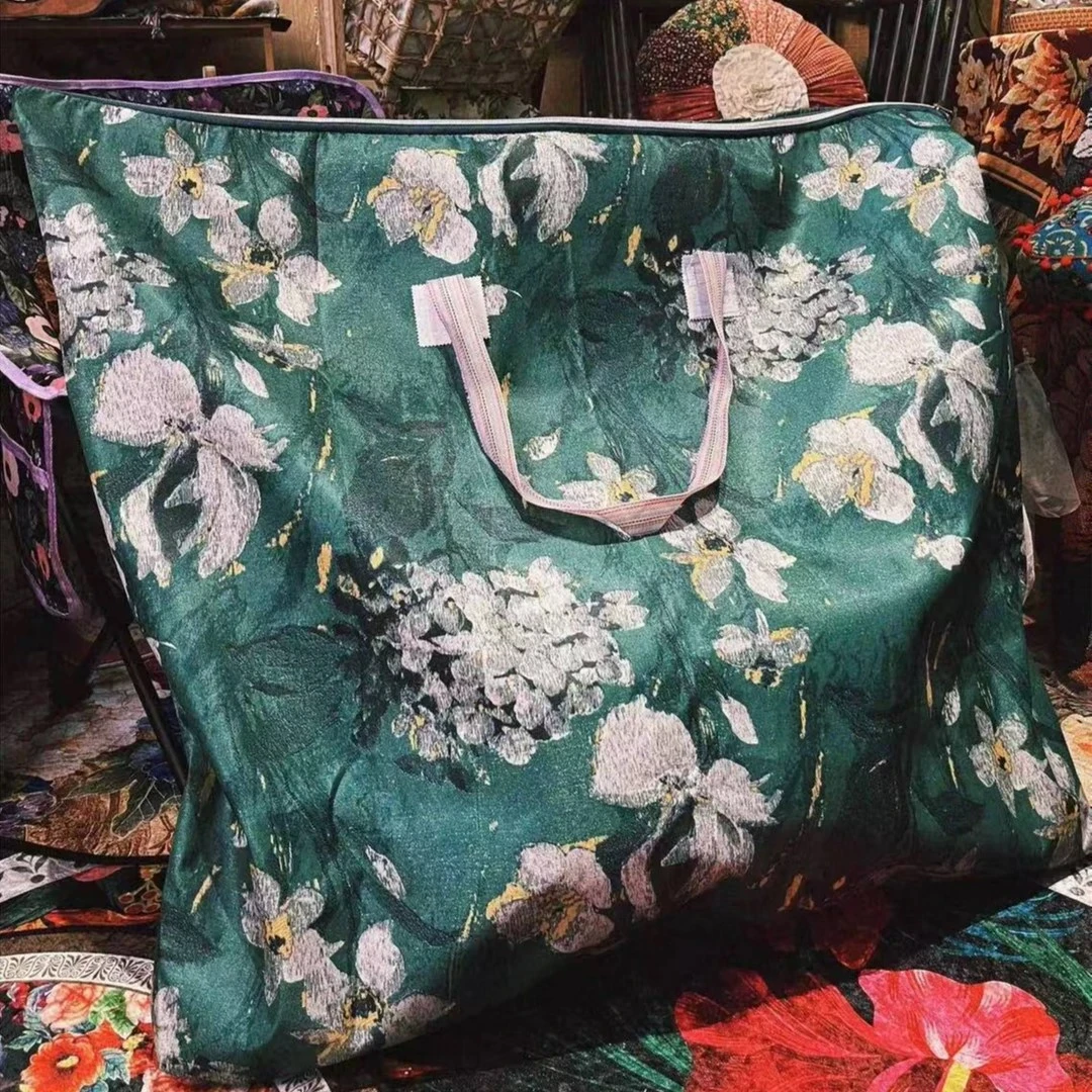 大容量收纳袋时尚防尘手提包搬家特大行李袋衣物收纳整理