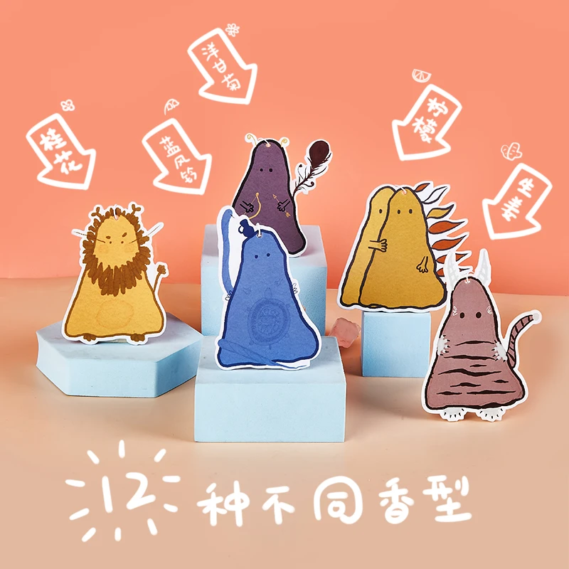 Tinta del CielO原创设计IP守护灵系列轿车家用香片可爱香薰片