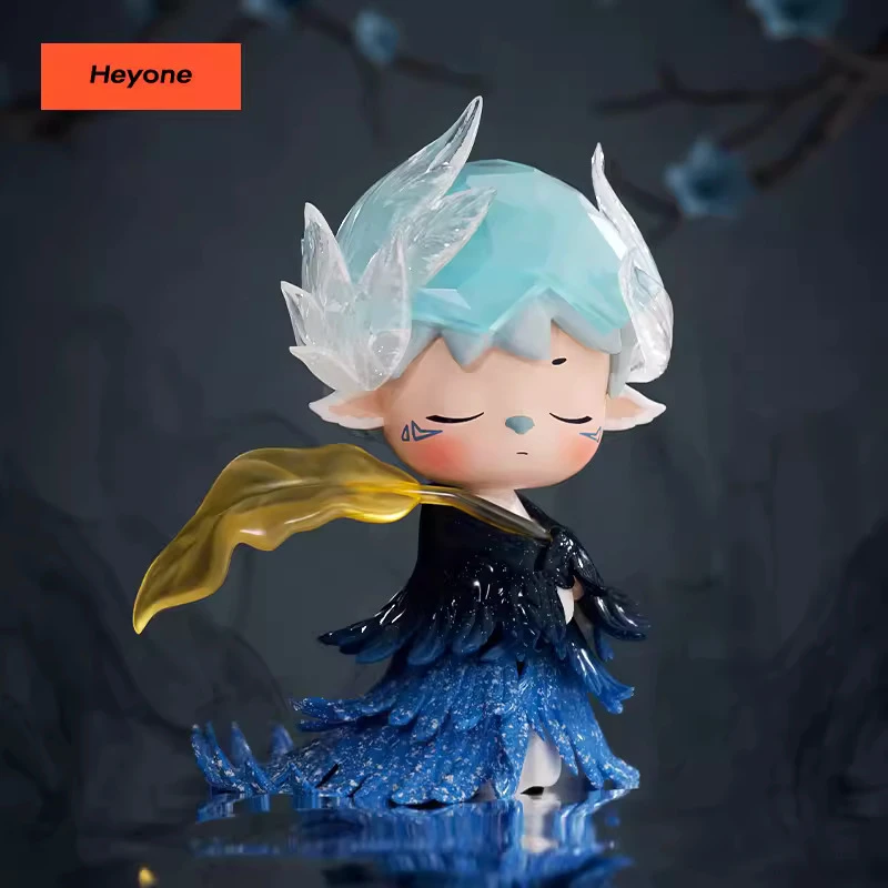 【拆盒】Heyone黑玩mimi神话山海有冥国风系列盲盒潮玩