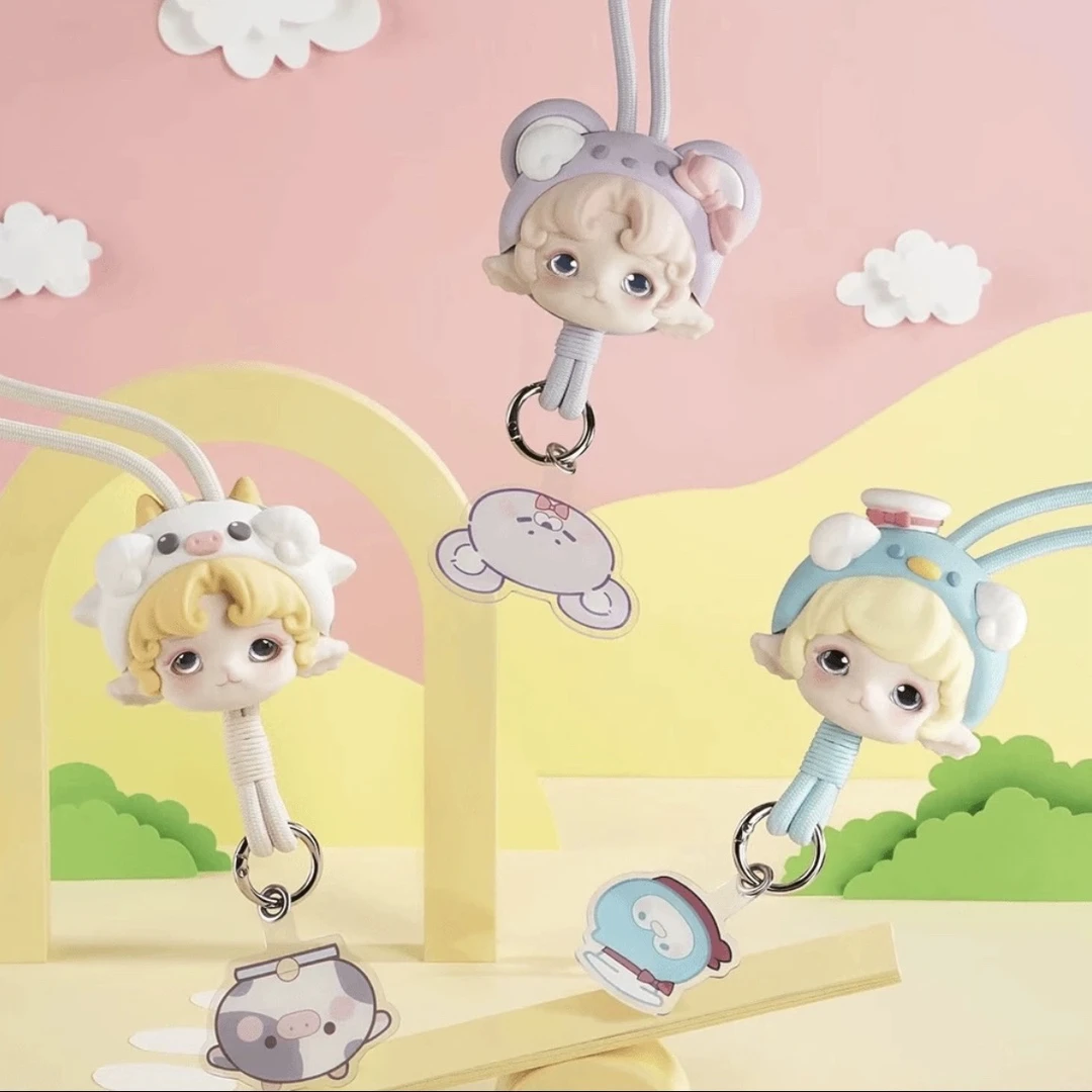 【 拆盒】米卷的睡衣派对挂绳系列潮玩盲盒