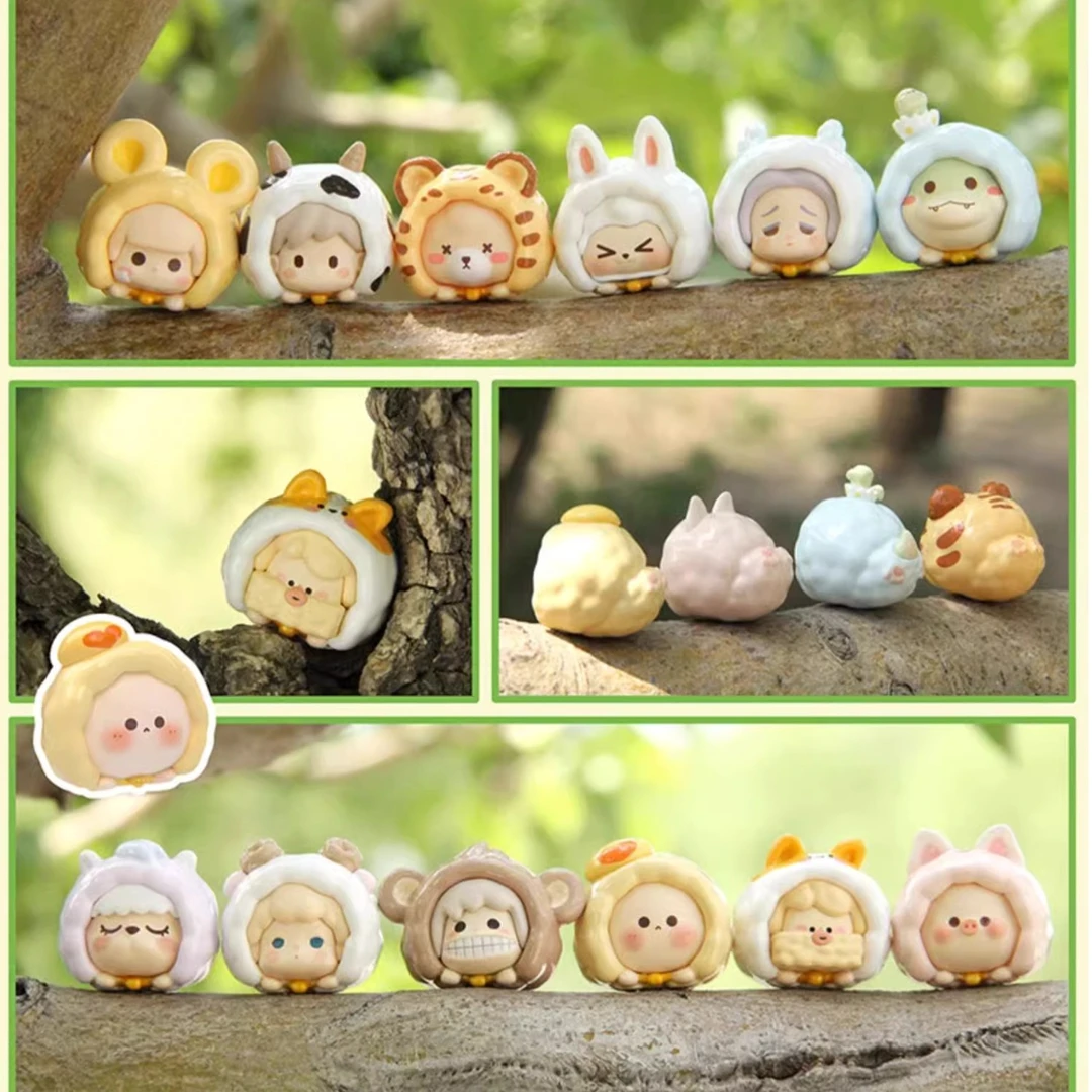 [小仔仔-拆盒]嘿粉儿十二生肖迷你盲袋萌粒