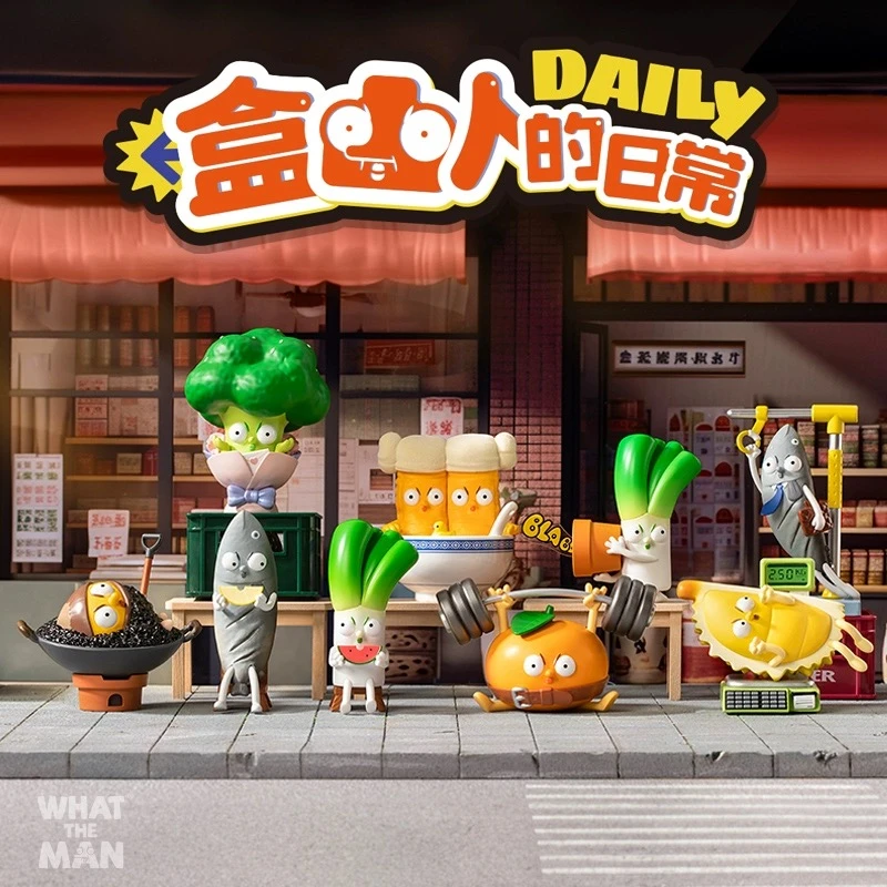【拆盒】盒凸人二代What The Man日常盲盒潮玩