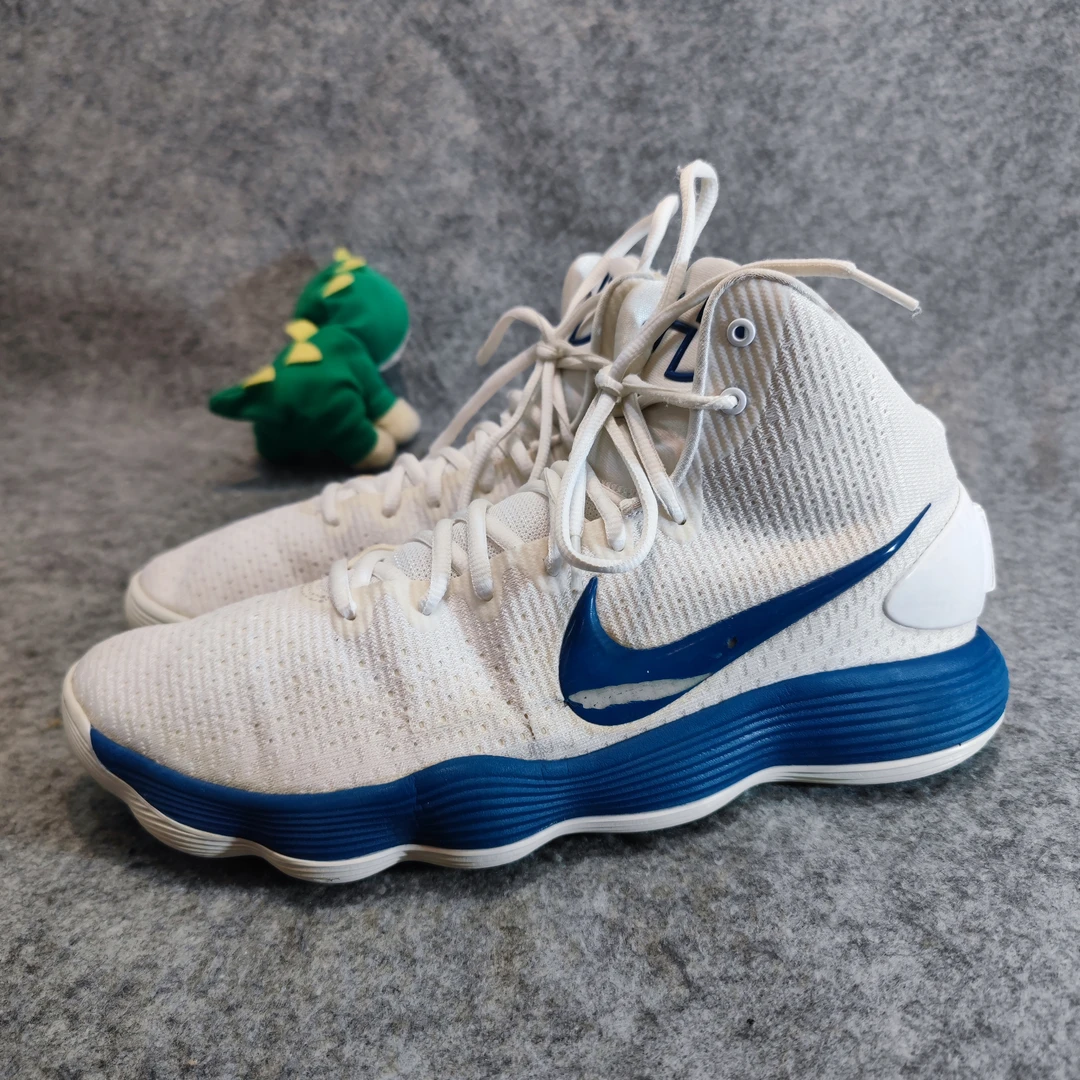 90新 NIKE/耐克 46码 正品HD2017北卡蓝 绝版稀有款 无原盒篮球鞋