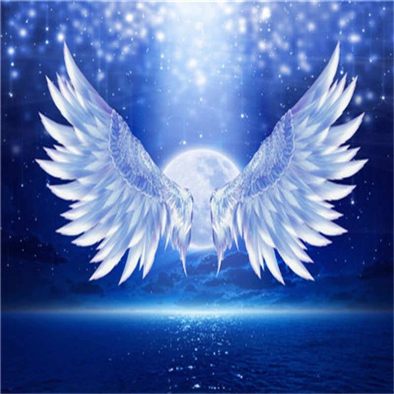 磁吸直播间背景墙个性化男女主播网红天使翅膀背景墙装饰布置拍照