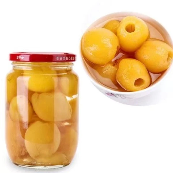 莆田仙游峰冰糖枇杷罐头水果罐头玻璃瓶
