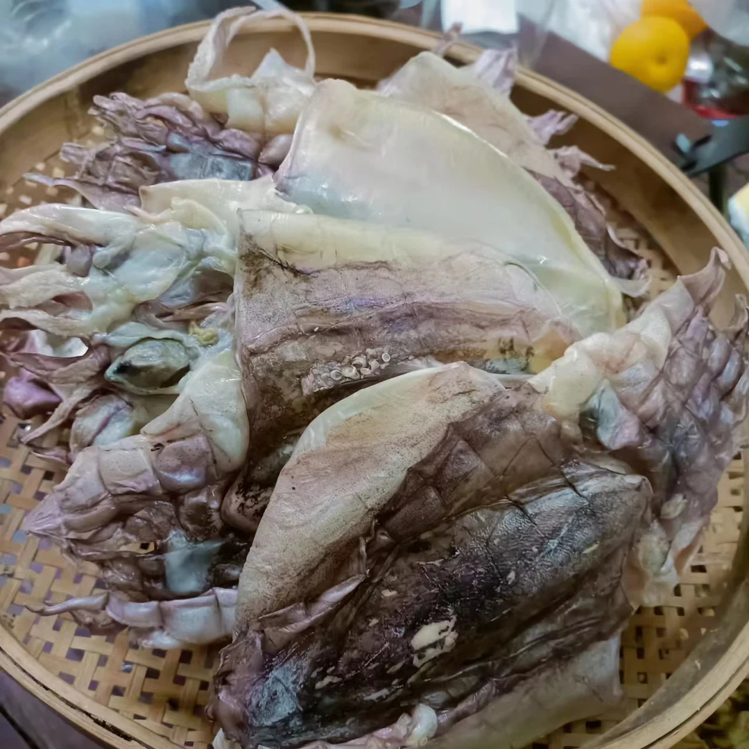 福建本地淡墨鱼 木鱼 目鱼无盐干货淡晒月子补煲汤孕妇干墨鱼