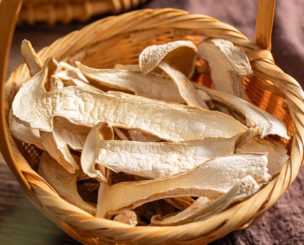 云南雪山松茸干货 野外生长精选干片 松茸菇