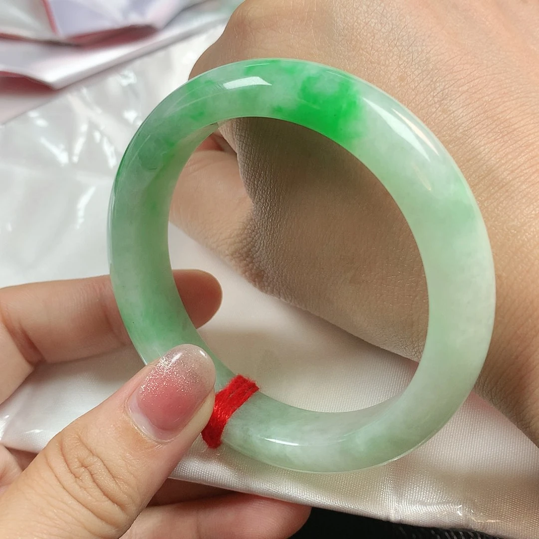 翡翠手镯未镶嵌56圈1771