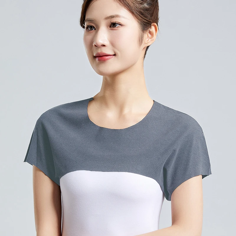 莫代尔套头护肩夏季薄款中老年睡觉肩颈保暖护肩空调房防寒肩膀