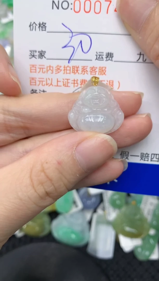 【闪购商品】翡翠颈饰18K金镶嵌11111111