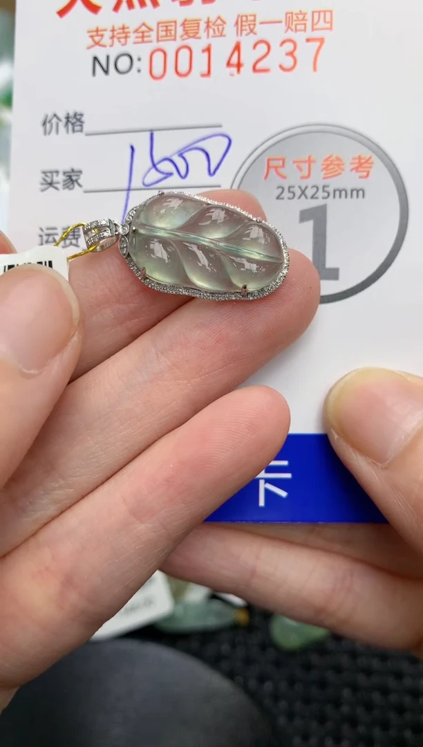 【闪购商品】翡翠颈饰18K金镶嵌11111111
