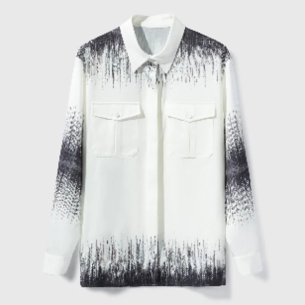 长袖衬衫1001-W0207-812-1481162