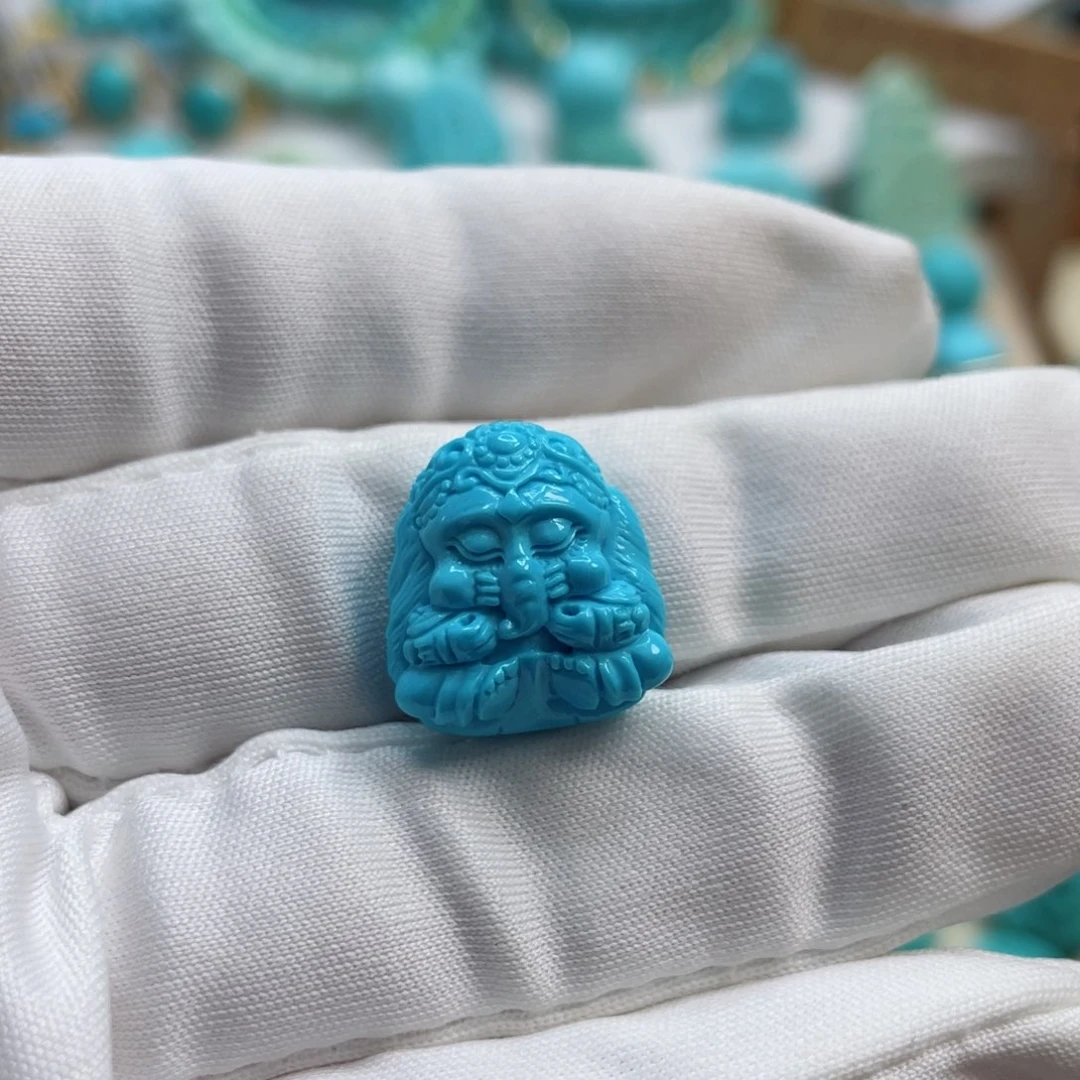 绿松石珠宝奇石未镶嵌