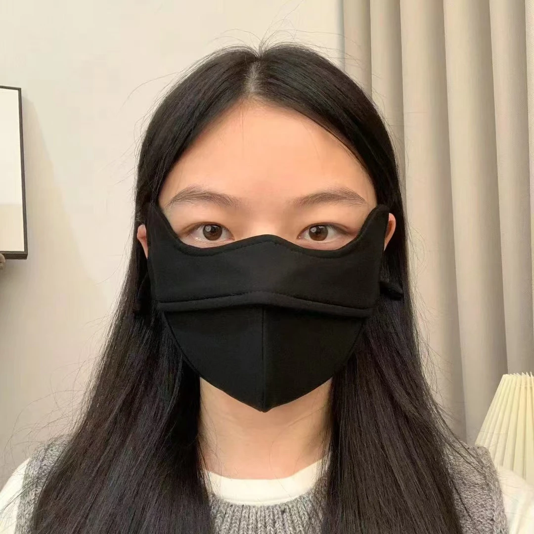 帽子婷好【德绒玻尿酸】秋冬保暖口罩防风防寒防晒立体透气