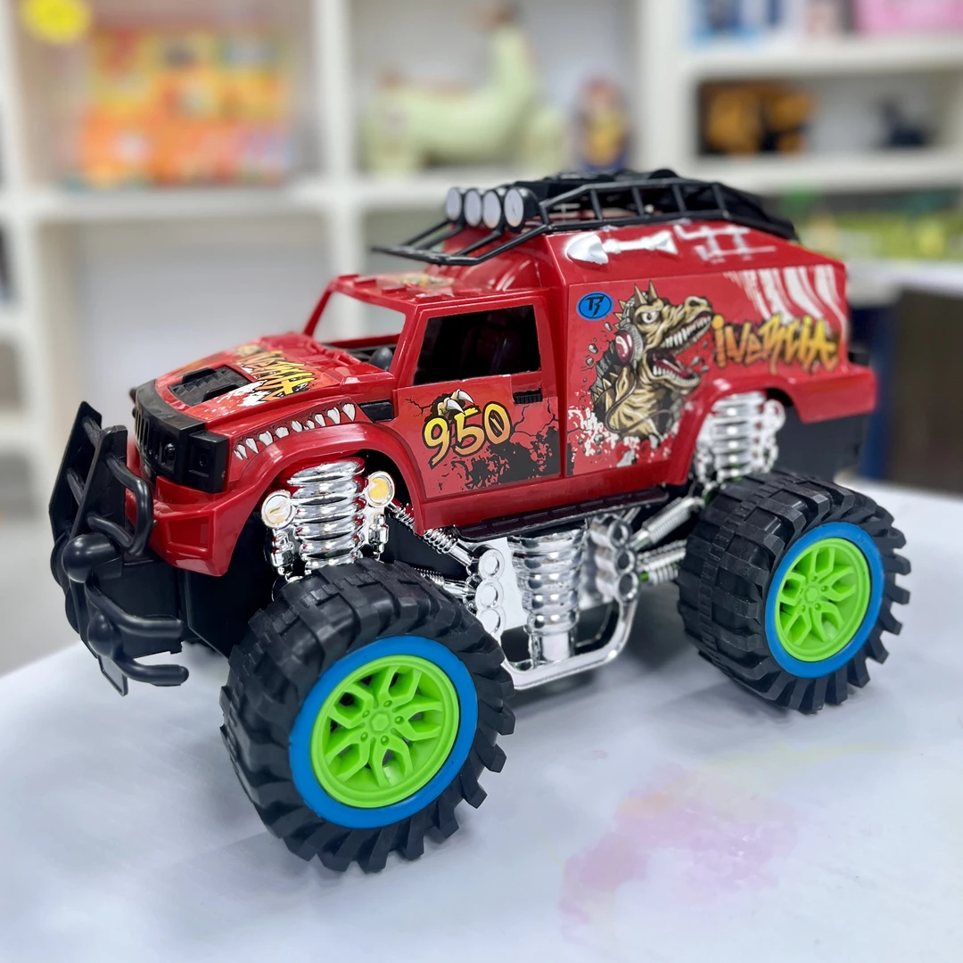 Z 大号红色越野玩具车23厘米随机款式发一个（去礼盒发货）