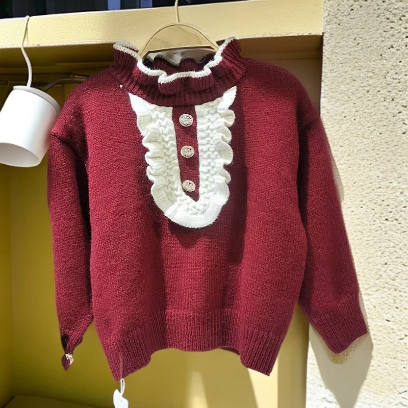 冬季儿童款女毛衣