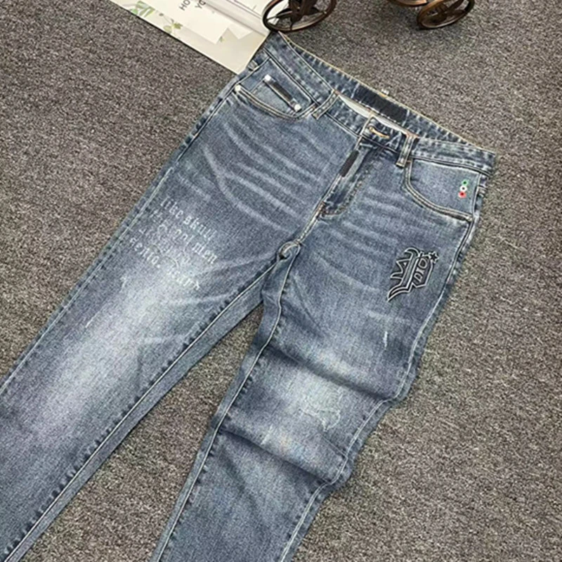 【P牛仔】男士秋冬简单百搭牛仔裤