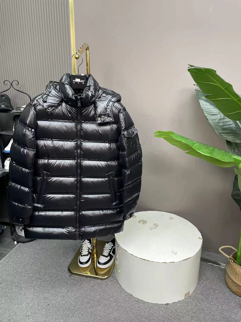 【6683黑金棉服夹克】男士连帽简单版夹克再夹克