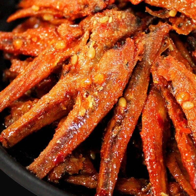 【抢100包】香辣小鱼仔零食湖南特产小鱼干5包休闲麻辣小吃批发