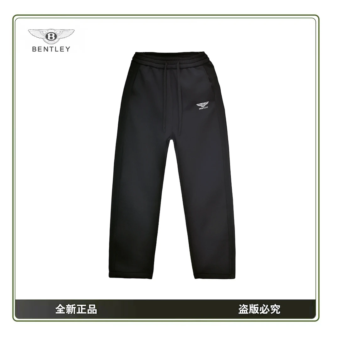 BENTLEY/宾利2024新款拼接梭织条潮流时尚百搭情侣款休闲裤-Q17
