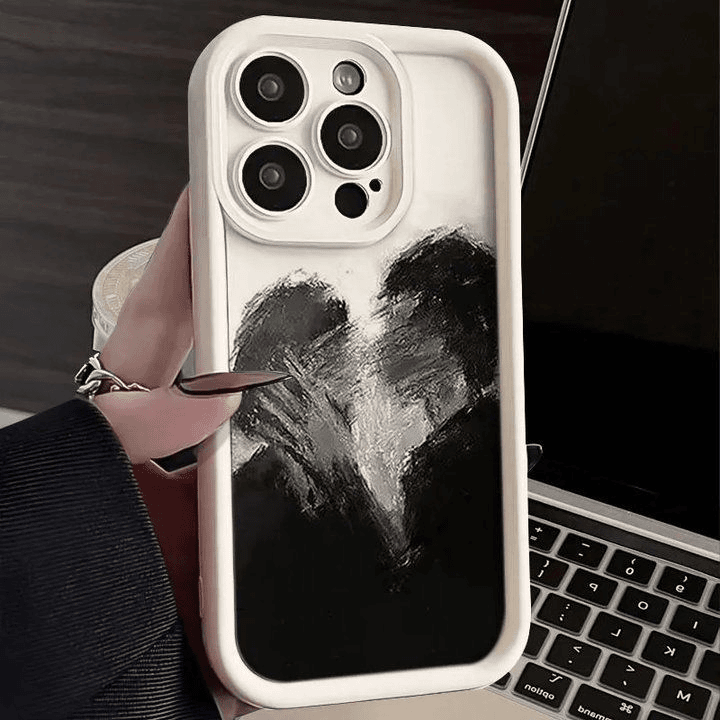 艺术亲吻iphone15苹果手机壳14promax硅胶13pro软壳12创意11防摔X