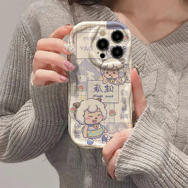 喜洋洋适用苹果15卡通iPhone14/13Promax手机壳oppo小米vivo华为x