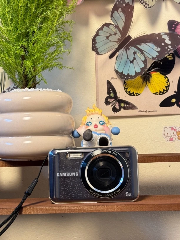 95新 Samsung/三星 Es73 1200w像素5倍变焦 原盒原配件 美颜功能